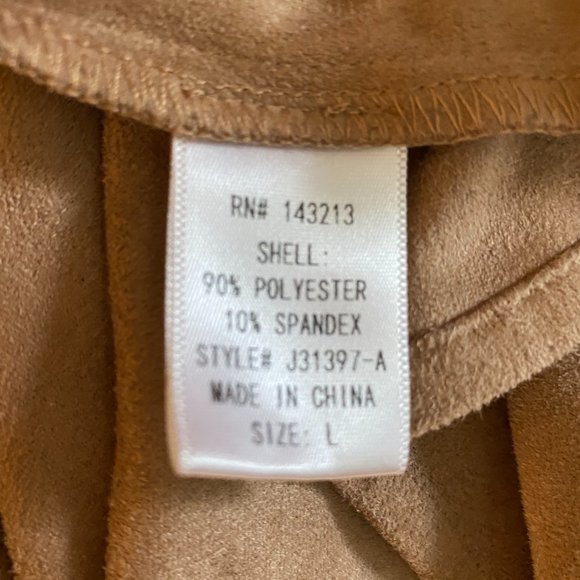 Faux Suede Cardigan - Picture 2 of 3